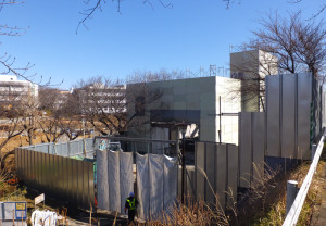 現在は旧「井田リハビリテーションセンター社会復帰棟」の取り壊しが行われている