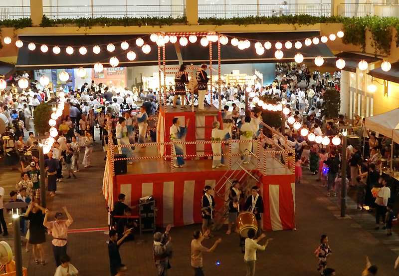 今週8 17 金 は トレッサ横浜 で盆踊り大会 週末は昼間に 縁日 も 横浜日吉新聞