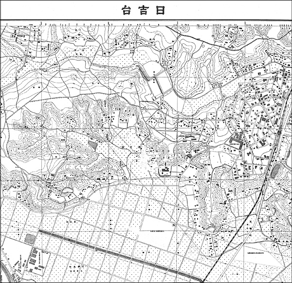 横浜市が「古地図」を復活公開中、昭和初期と30年代の日吉・綱島・高田の姿 | 横浜日吉新聞