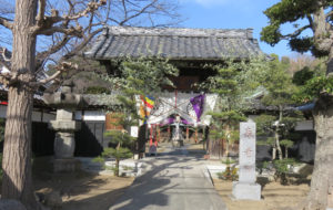 日吉本町にある金蔵寺（2021年1月、林宏美さん撮影）