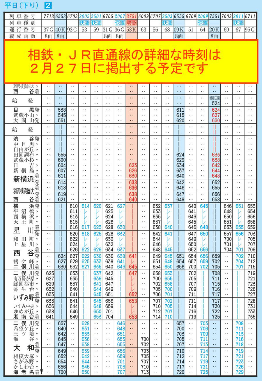 早期予約・新じゃが 相鉄 東急 新横浜線開業 記念時刻表 - 通販