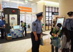 2018年夏から運用を開始した「警察官立寄所」はトレッサ横浜の安心・安全のシンボルとなっている
