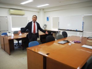 宮崎と横浜それぞれに「ソフトウェア開発」に注力するためのスペースを確保。「ぜひ当社にエントリーしてもらえれば」と濱田社長は語る