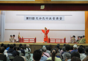 2019年6月にも披露された「横浜興禅寺雅楽会」のステージ