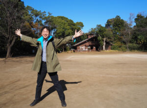 「約1時間、綱島公園で妖怪ハンティングを楽しんでください」と皆川さん。主催者が常駐することはなく、各自が自身で遊ぶスタイルのため、事故やケガだけはないようにと呼び掛ける