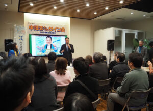 中畑清さんらしいトークに会場には笑顔と大きな拍手があふれていた