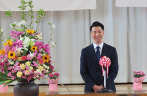 PTA会長の村井善延さんは高田町内会で青少年指導員の任にも当たっている