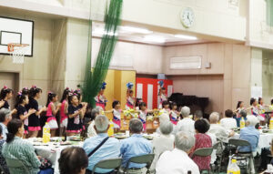 綱島カルチャーセンター（綱島西2）で活動を行う「チアリーディング」からは「いつまでも、元気でね」との心温まる元気な掛け声が繰り返し寄せられた