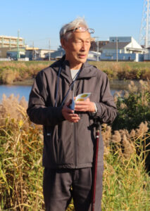 人生を鶴見川とともに歩いてきたという鶴見川流域ネットワーキングの代表理事で慶應義塾大学名誉教授の岸由二さん。幼少期から流域で過ごしてきた半生を振り返り、「汽水性湿地」の復活を遂げたことへの熱い想いを語っていた