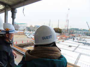 工事の完了まであと1年余り。どんな建物が完成するのか楽しみにその日を待ちたい